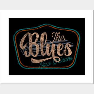 The Blues New Orleans music Posters and Art